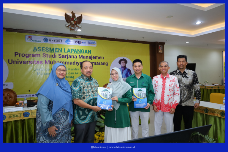 Program Studi S1 Akuntansi Fakultas Ekonomi dan Bisnis (FEB) UNIMUS Jalani Asesmen Lapangan (AL) oleh LAMEMBA