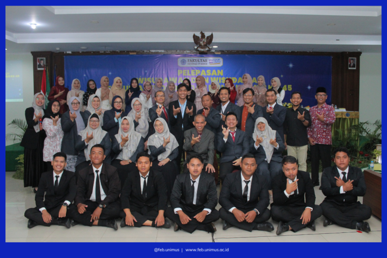FEB Unimus Gelar Pelepasan Wisudawan dan Wisudawati Periode ke 45 Tahun 2025