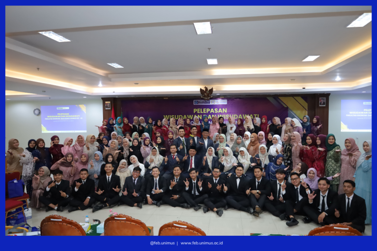 Pelepasan Wisudawan dan Wisudawati FEB Unimus Pada Wisuda ke-46 Tahun 2025