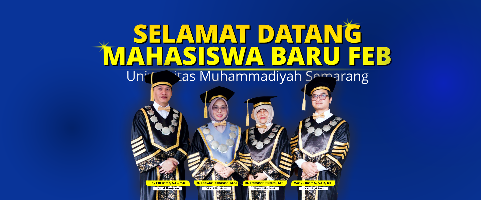 Selamat datang feb unimus