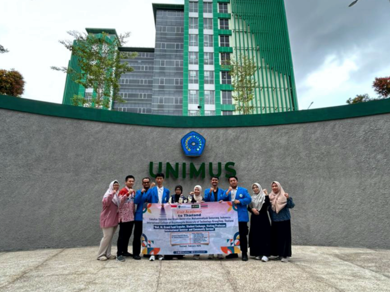 FEB UNIMUS Lepas Dosen dan Mahasiswa untuk Program Kolaborasi Internasional ke Thailand