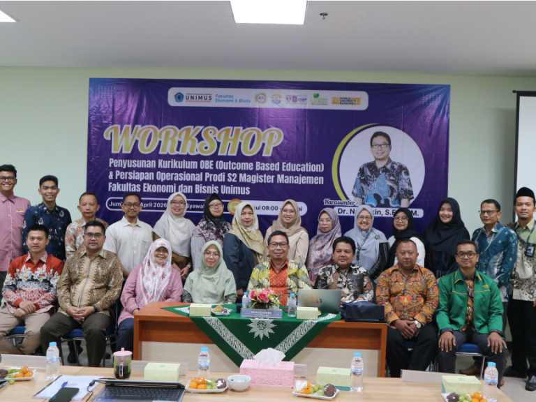 Perkuat Mutu Pendidikan, FEB UNIMUS Selenggarakan Workshop Penyusunan Kurikulum OBE
